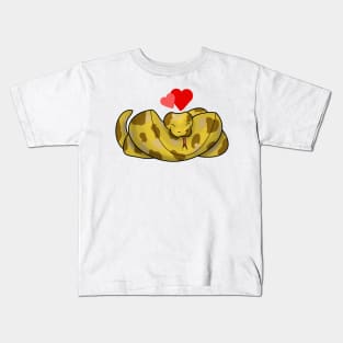 Cute Banana Snake Kids T-Shirt